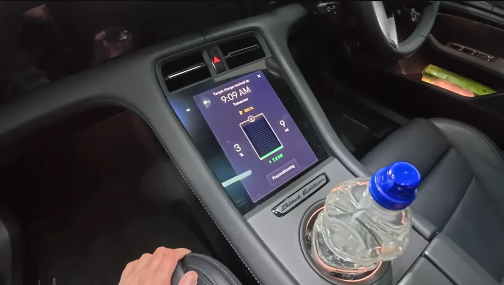 Man tests Porsche Taycan EV range in sub-zero temperatures and the risk leads to an interesting discovery