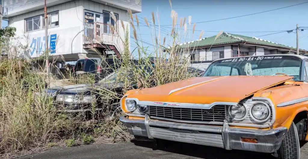 abandoned cars Fukushima