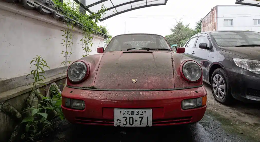 abandoned cars Fukushima