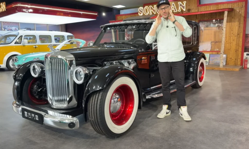 Chinese car company is combining classic 1950s American cars with BYD EVs to create very unorthodox vehicles that meet China's strict laws