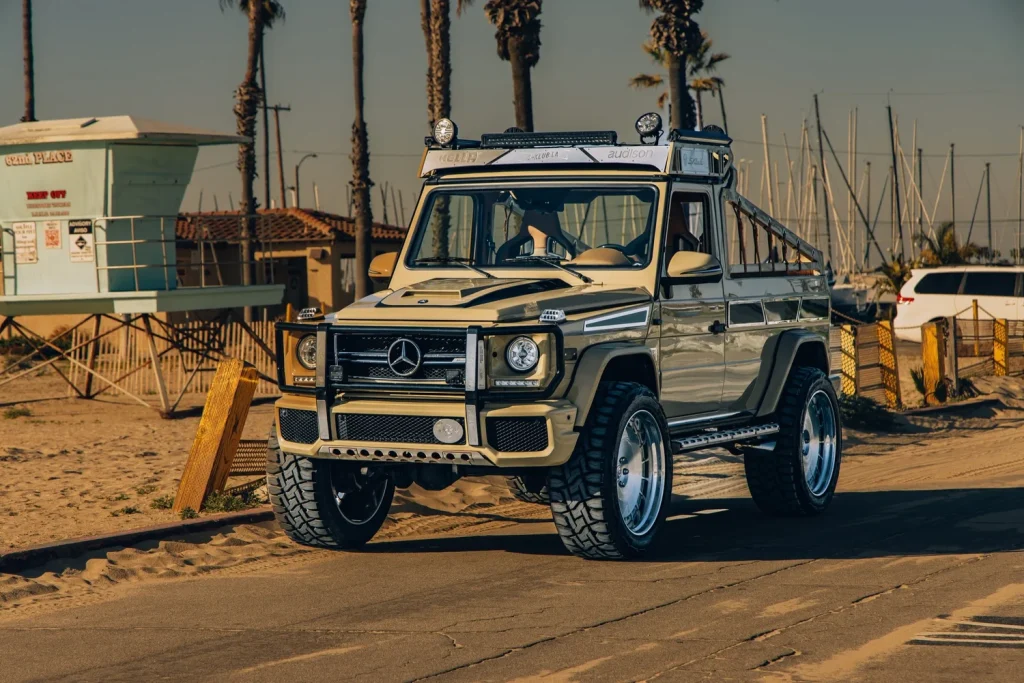 Drake unveils his custom 1-of-1 1999 Mercedes-Benz G-Wagon and it's covered in amazing personal details