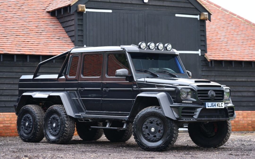 This Mercedes-Benz G63 6×6 Mansory Gronos is up for auction