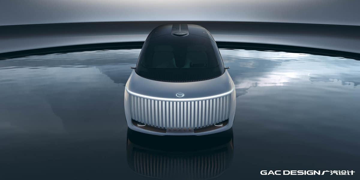 GAC space concept with illuminated waterfall grille
