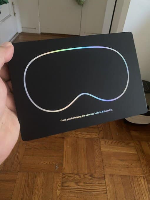Apple gave employees who worked on Vision Pro gifts but people are seriously unimpressed