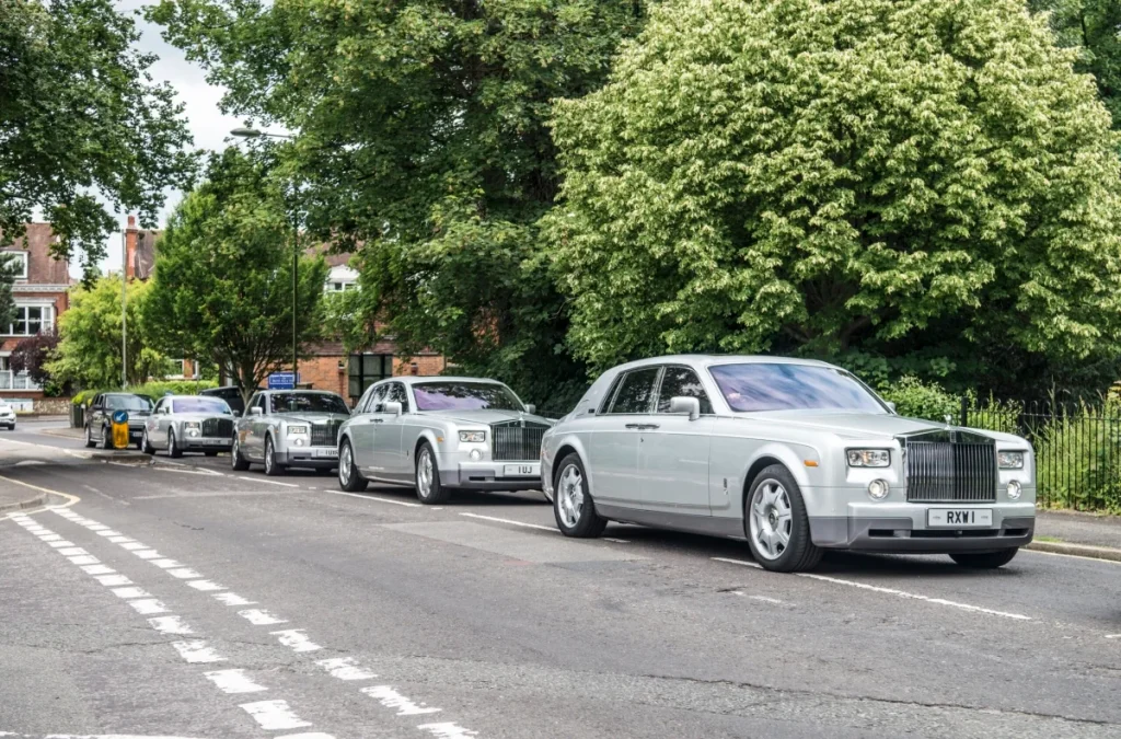 Largest fleet of Rolls-Royce luxury cars used by a UK-based funeral service