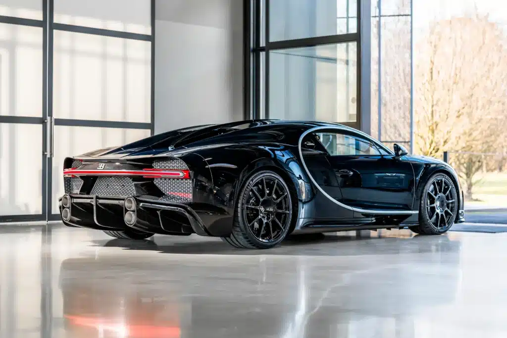 Custom Bugatti Chiron Super Sport backside