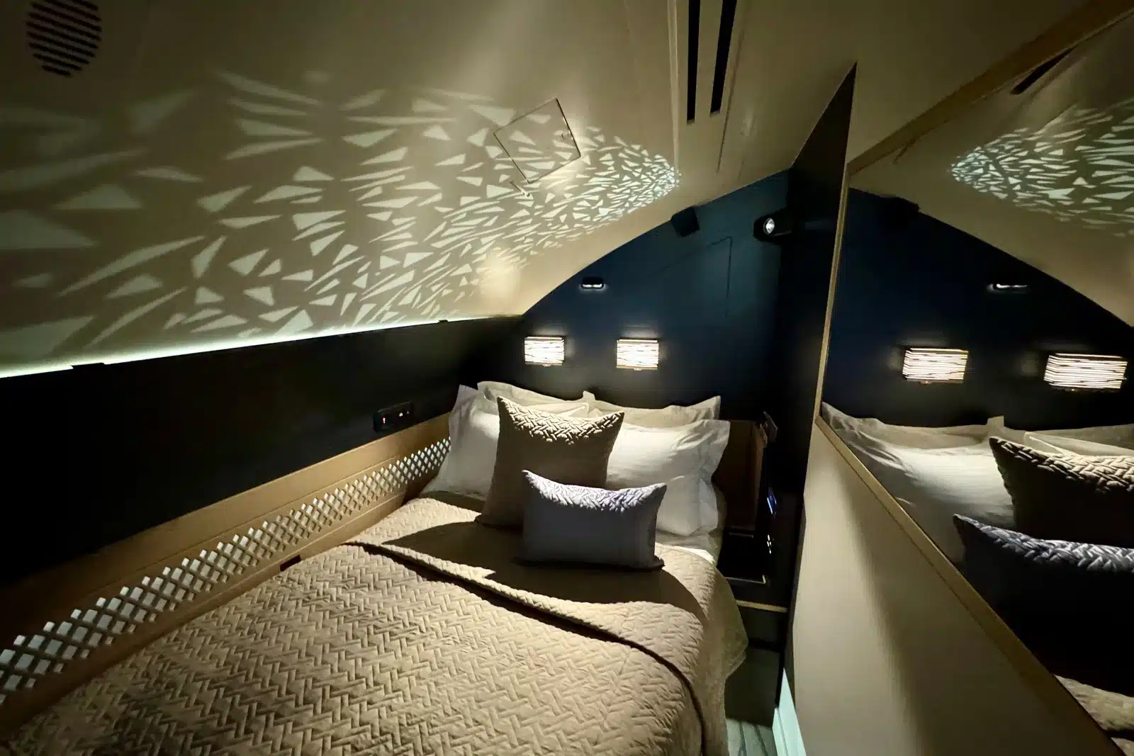 Etihad premium first-class cabin: The Residence'