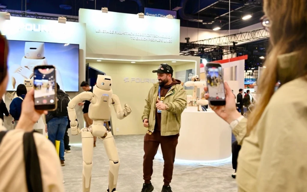 A humanoid robot called GR-3 is how Fourier decided to introduce itself to America, and it made sure the debut was anything but subtle.