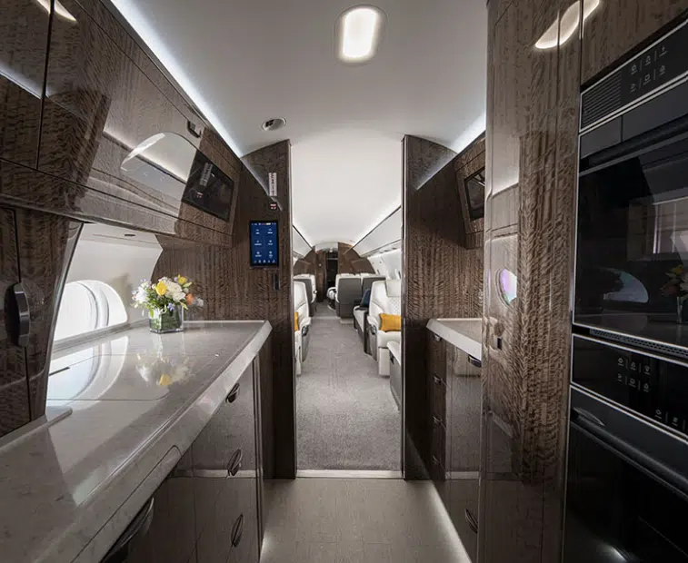 Inside Jeff Bezos' $80m private jet that can nearly fly supersonic speeds