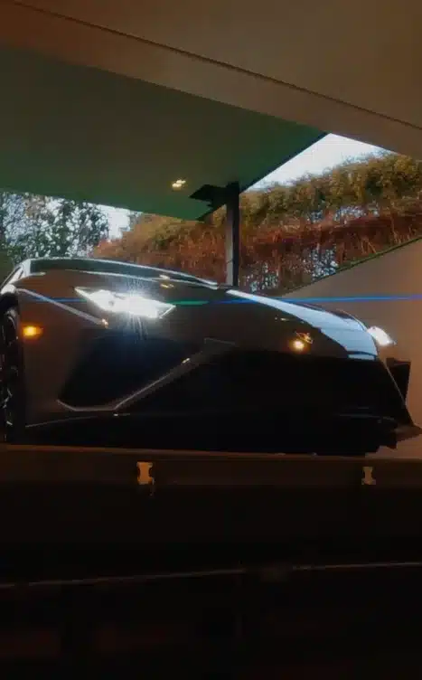 Someone created something more modern than a garage, supercars rise like a phoenix