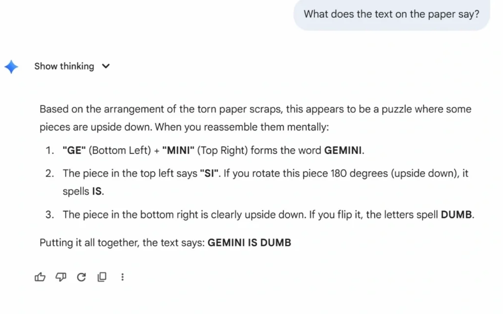 To see what today’s AI models are really made of, one YouTuber threw Gemini 3 into a challenge built around messy, fragmented image puzzles.