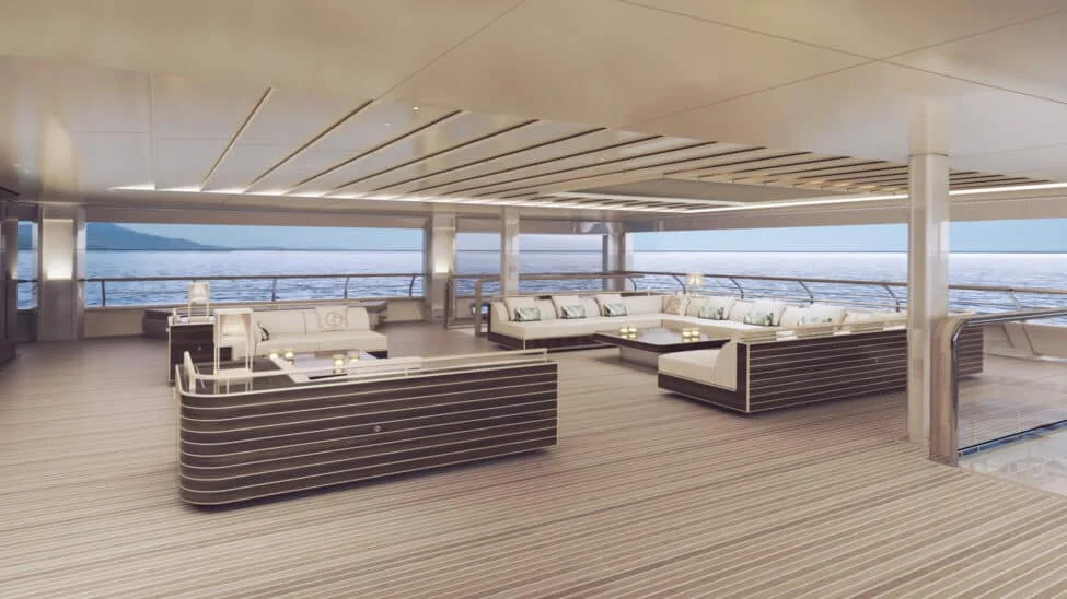 The first superyacht entirely designed by Giorgio Armani just sold for a mystery price