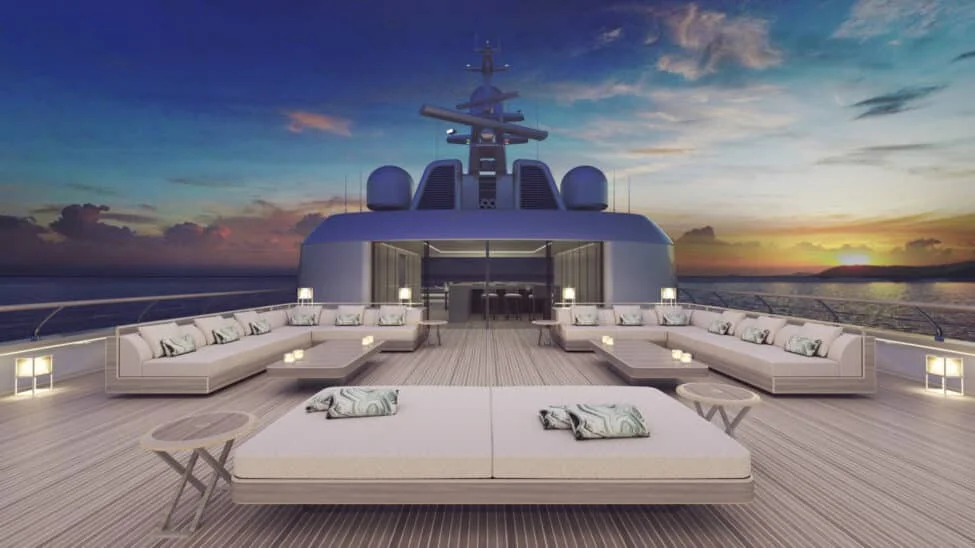 The first superyacht entirely designed by Giorgio Armani just sold for a mystery price