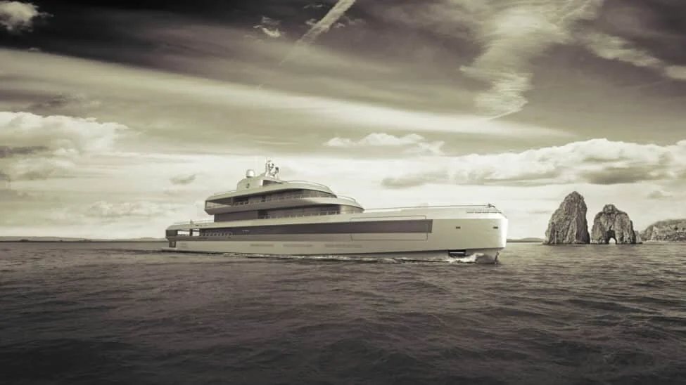 The first superyacht entirely designed by Giorgio Armani just sold for a mystery price