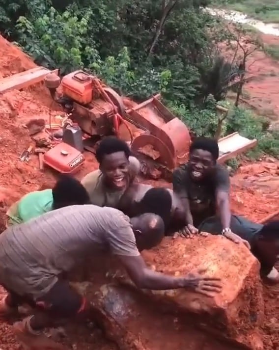 Miners discover gold nugget in Ghana