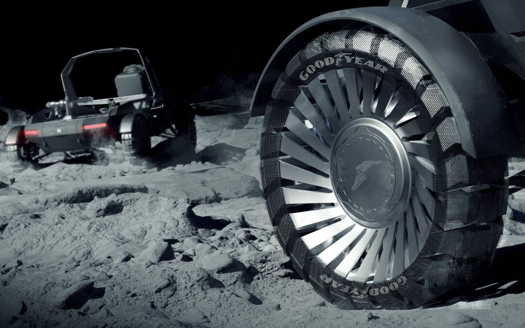 GoodYear is making rovers and tires for the Moon