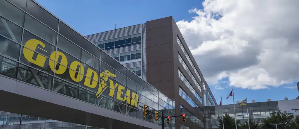 Goodyear, which is headquartered in Akron, Ohio, owns and operates the Dunlop brand in North America.