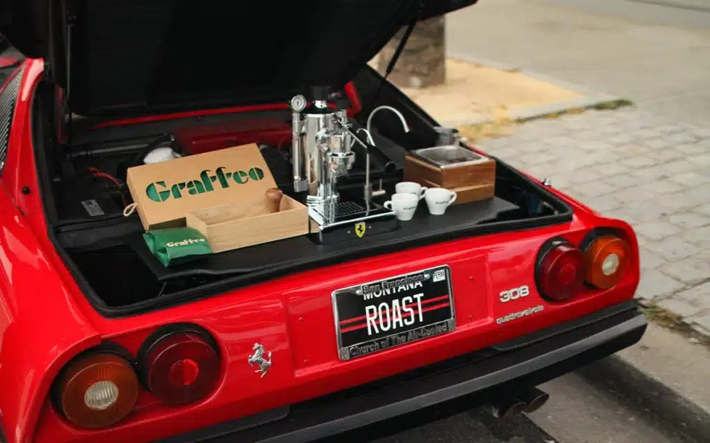 Graffeo CEO Walter Haas reveals the magic behind turning a Ferrari 308 into the world's most expensive espresso machine and stealing the hearts of Californians