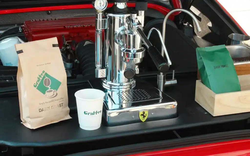 Graffeo CEO Walter Haas reveals the magic behind turning a Ferrari 308 into the world's most expensive espresso machine and stealing the hearts of Californians