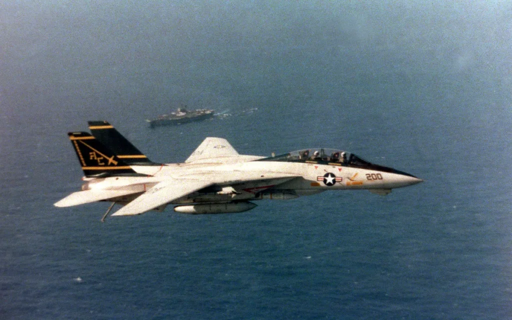 When the US Navy rushed F-14 Tomcat fighters to intercept supersonic airliner Concorde it led to the only known photo of the aircraft at Mach 2