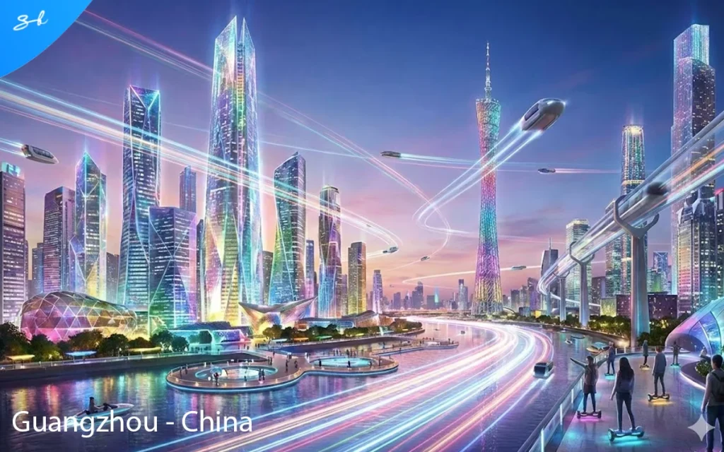 We asked AI to predict what the 20 most populated cities will look like in the year 5000, and this is the technological paradise it created