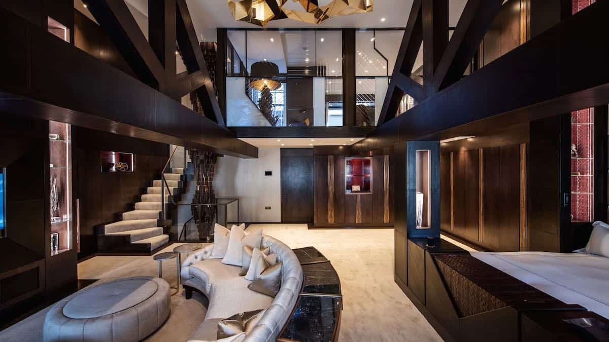The penthouse of the former Gucci HQ mansion