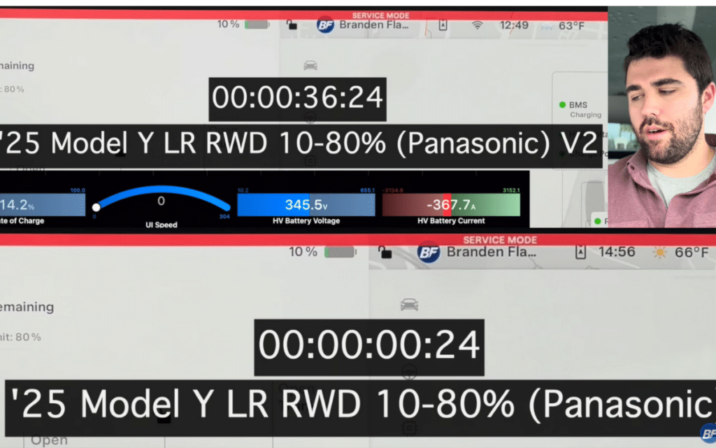 Guy used both the V2 and V3 Tesla Superchargers to see if it actually matters which one you use