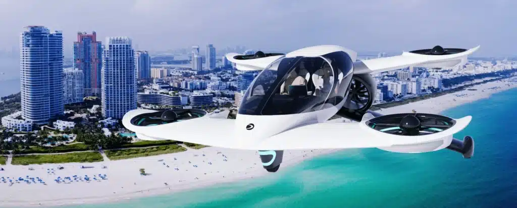 Flying car H1-X Saudi Arabia