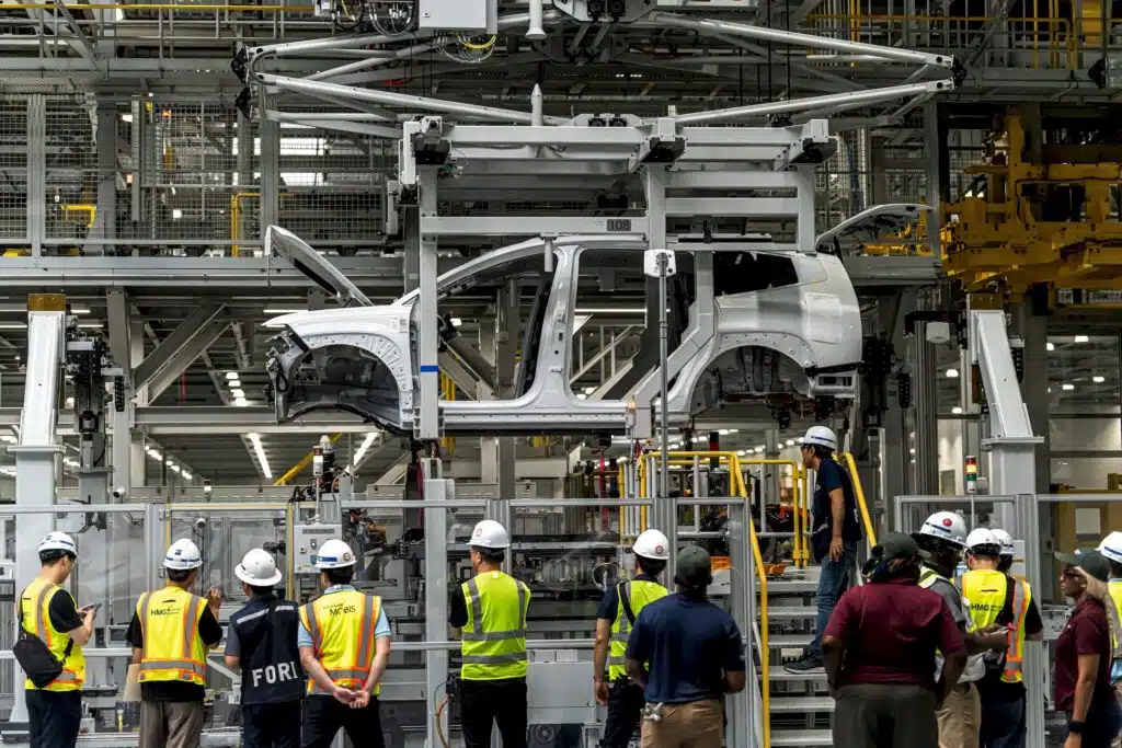 Hyundai currently produces the Ioniq 5 and the Ioniq 9 at its new Metaplant America facility.