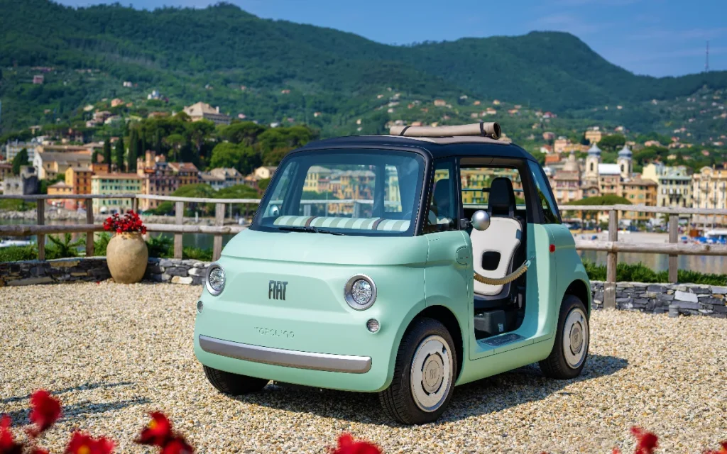 Man tests strange Fiat $12,000 EV coming to America that is the size of a golf cart and finds surprising results