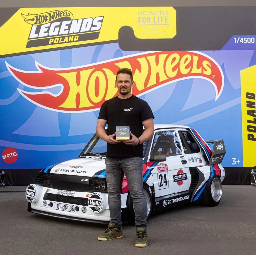 Rally-inspired Polish Fiat 126B wins 2025 Hot Wheels Legends Tour with Jay Leno on the judging panel