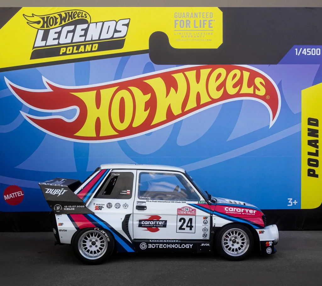 Rally-inspired Polish Fiat 126B wins 2025 Hot Wheels Legends Tour with Jay Leno on the judging panel