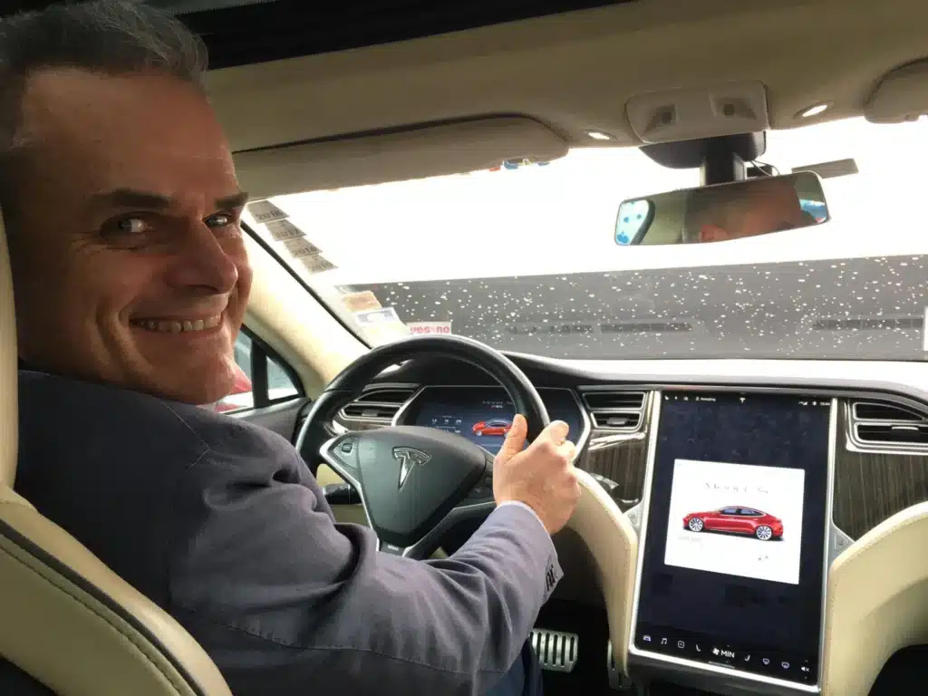 Hansjörg von Gemmingen-Hornberg Tesla owner Tesla Model S