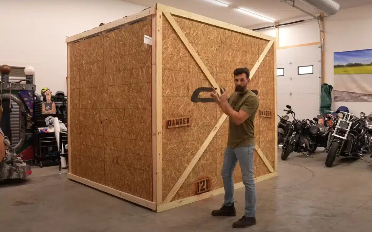 Nashville man was sent a giant crate by Harley-Davidson but didn’t know what was in it or why he got it