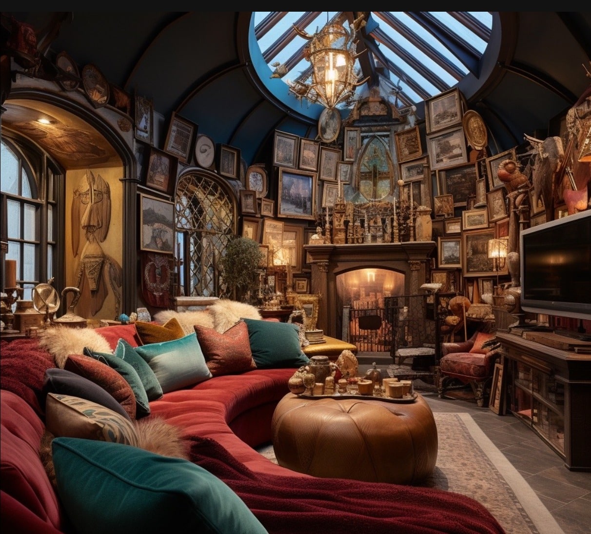 Altona fantasy house with Alice in Wonderland, Harry Potter themes