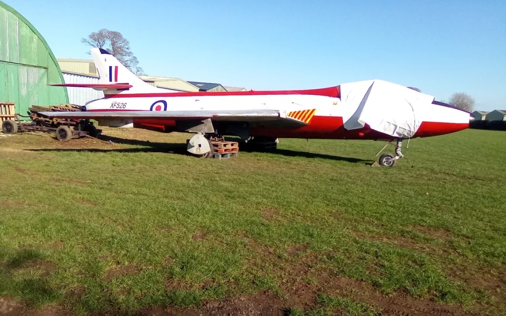 Early jet planes that are some of the most historic in aviation history spotted rotting on an English farm