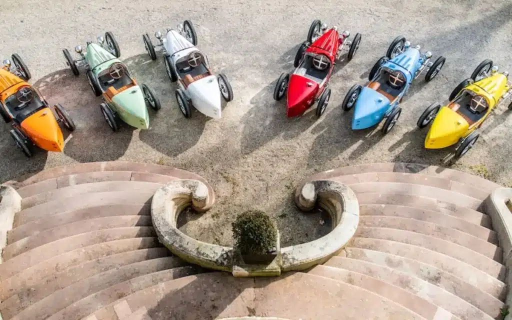 These scaled replicas of Bugattis and Aston Martin aren’t toys, they’re real drivable art from Hedley Studios