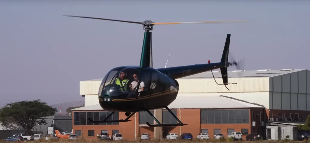 Man who's spent hours doing helicopter flight simulations sees if he can actually fly a real helicopter