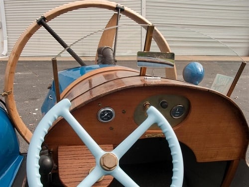 Helicron steering wheel