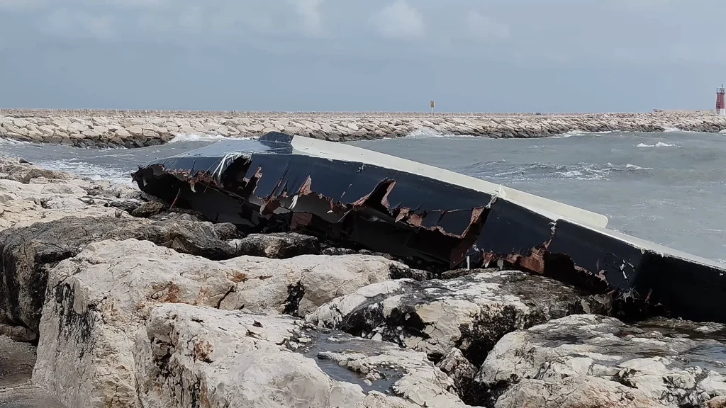Man who built $20,724 solar-powered yacht that can run forever faces disaster as the boat capsizes after 3,728-mile journey
