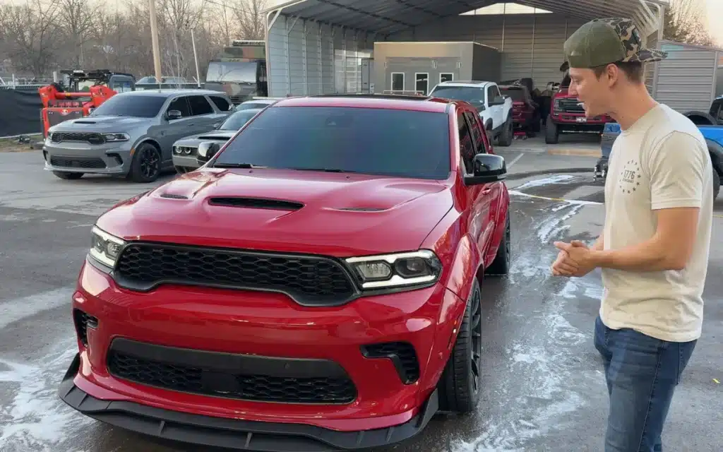 Hellcat Durango rebuild wanted back by celebrity owner