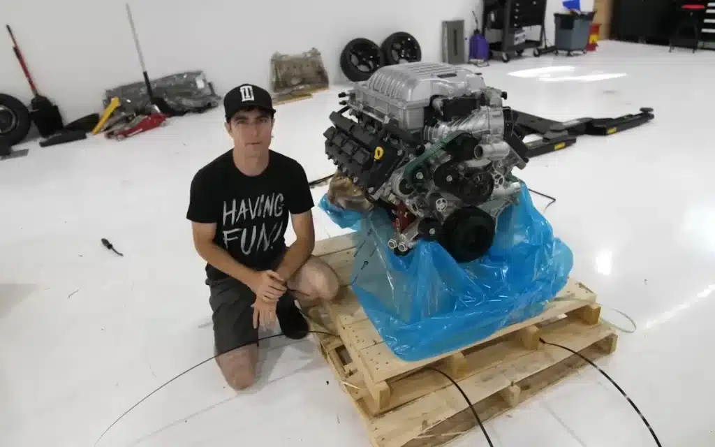 Incredible Dodge Hellcat Redeye Magnum engine