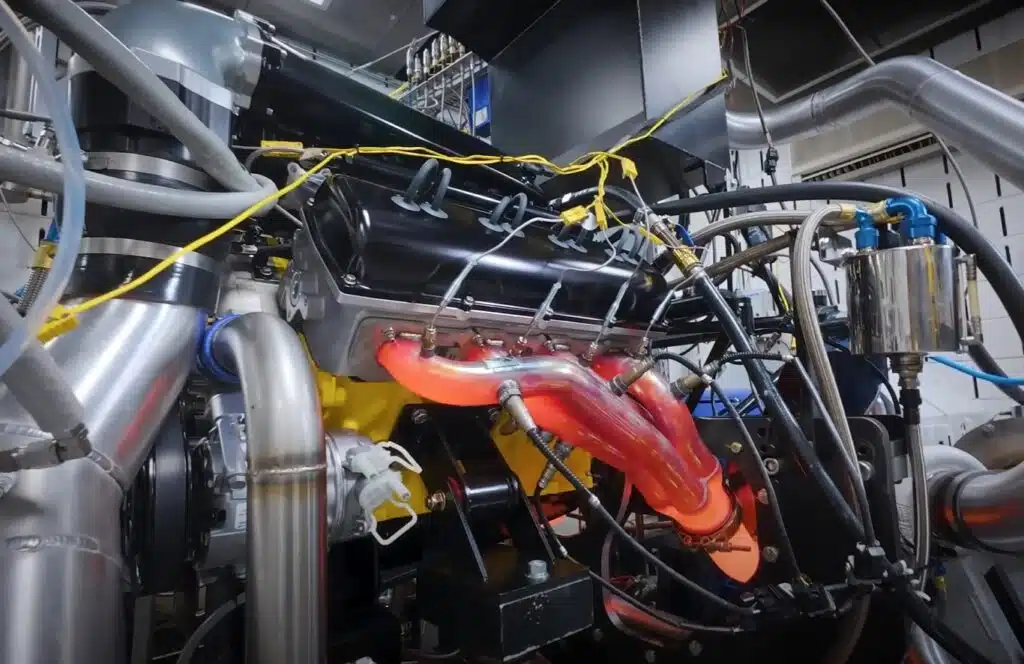 Hennessey’s Dodge Demon 1700 features a twin-turbo Hemi and just made over 1,700 hp during engine dyno testing, setting a new performance benchmark