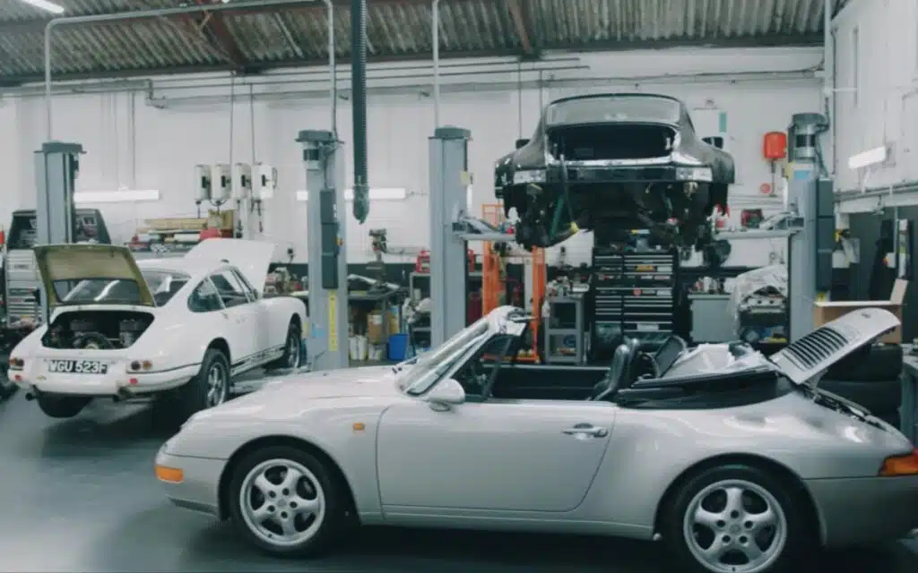 The secret to turning a humble garage into a one-of-a-kind Porsche 911 paradise