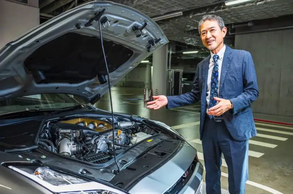 Hiroshi Tamura is the "Godfather" of the Nissan GT-R - and he wants to see it remain gas-powered.