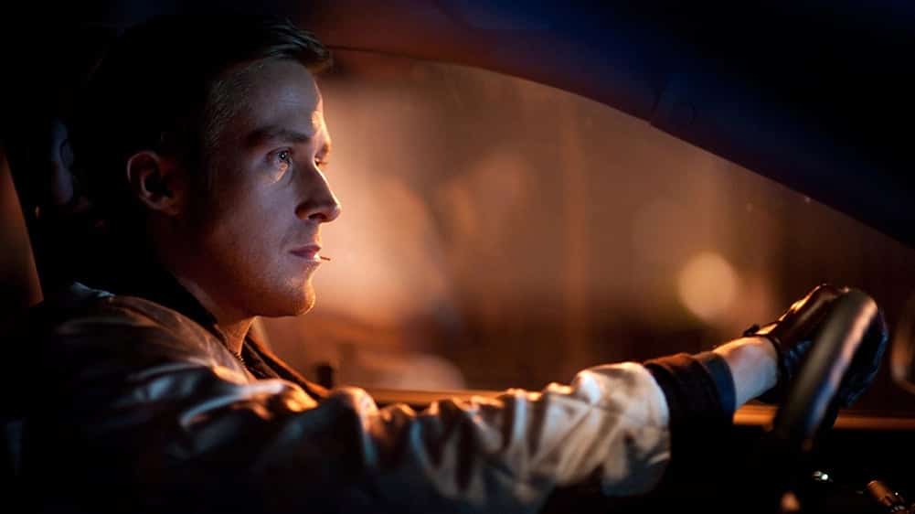 Hollywood cars - Ryan Gosling as Driver in Drive- badass movie characters