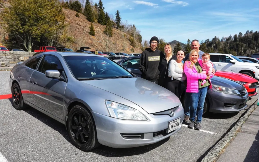 Original owner of 2003 Honda Accord captures emotional moment it passes 1 million miles in Tennessee