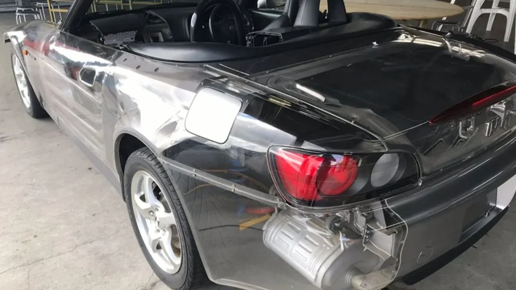 Honda once built a completely transparent S2000 for the Tokyo Motor Show, and then stored it away forever