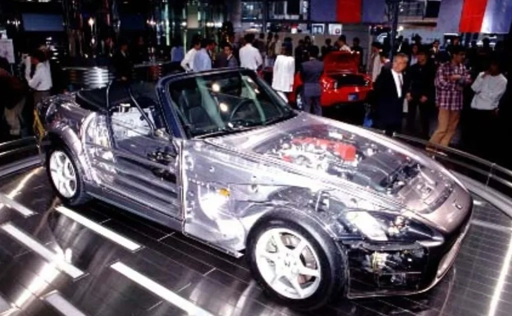 Honda once built a completely transparent S2000 for the Tokyo Motor Show, and then stored it away forever