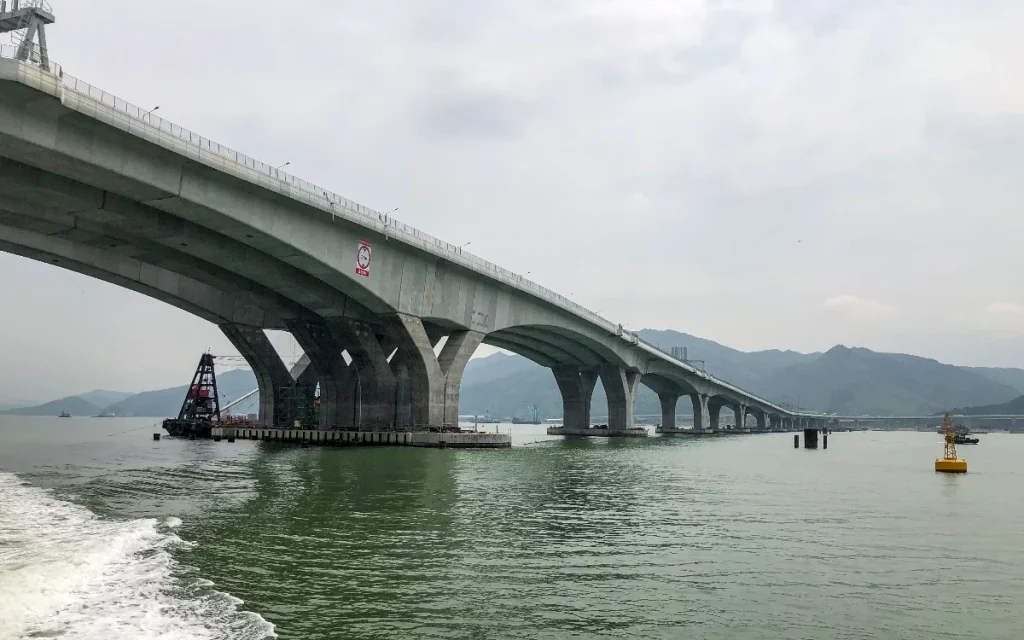 Ghost Bridge for Hong Kong's link between Macau and Hong Kong is now being used more regularly